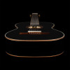 Ortega R221BK-7/8 Family Series 7/8 Classical Guitar 6 String - Spruce / Mahogany Black + Gig Bag