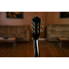 Ortega R221BK-7/8 Family Series 7/8 Classical Guitar 6 String - Spruce / Mahogany Black + Gig Bag
