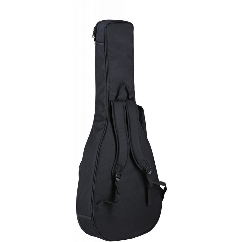Ortega R221BK-7/8 Family Series 7/8 Classical Guitar 6 String - Spruce / Mahogany Black + Gig Bag