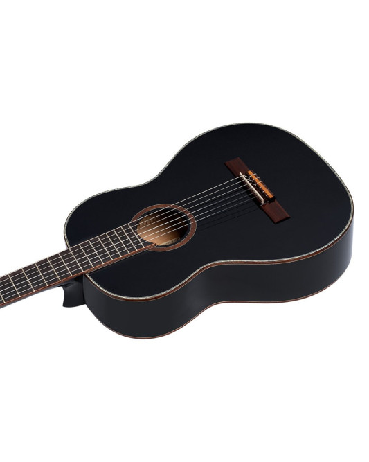 Ortega R221BK-L Family Series 4/4 Konzertgitarre 6 String Lefty - Fichte / Mahagoni + Bag