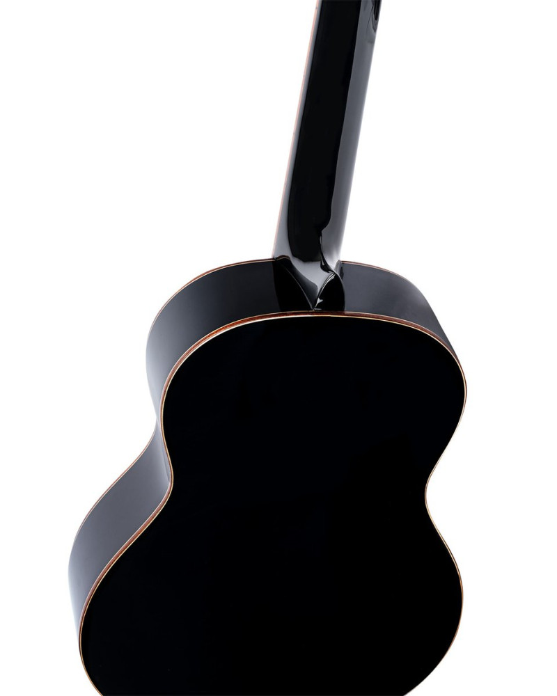 Ortega R221BK-L Family Series 4/4 Konzertgitarre 6 String Lefty - Fichte / Mahagoni + Bag