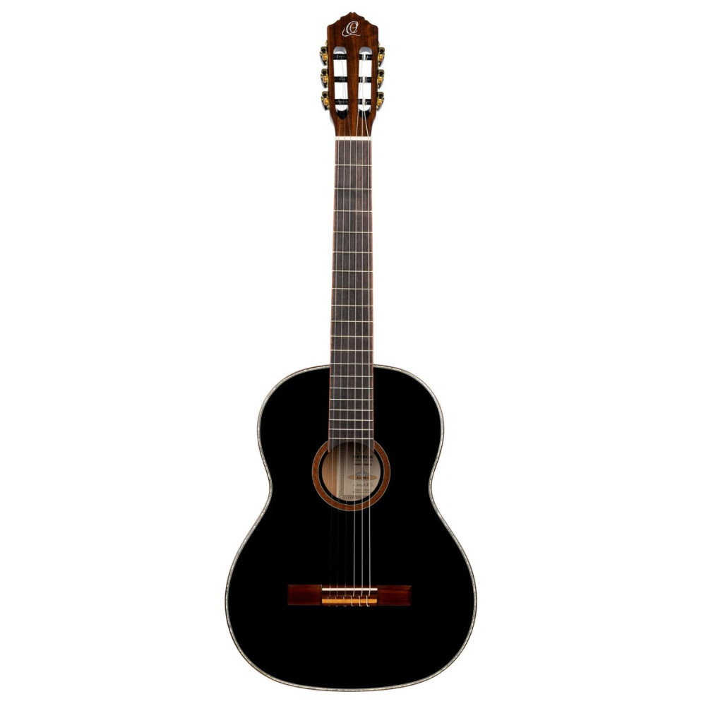 Ortega R221BK-L Family Series 4/4 Konzertgitarre 6 String Lefty - Fichte / Mahagoni + Bag