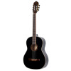 Ortega R221SNBK Family Series 4/4 Classical Slim Neck Guitar 6 String - Spruce / Mahogany Black + Gig Bag