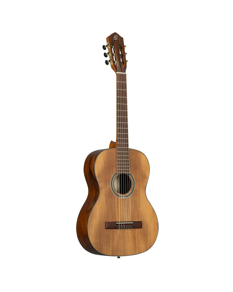 Ortega R23RO Thermo Series 4/4 Nylon String Guitar 6-String - Satin Dark Brown + Gig Bag