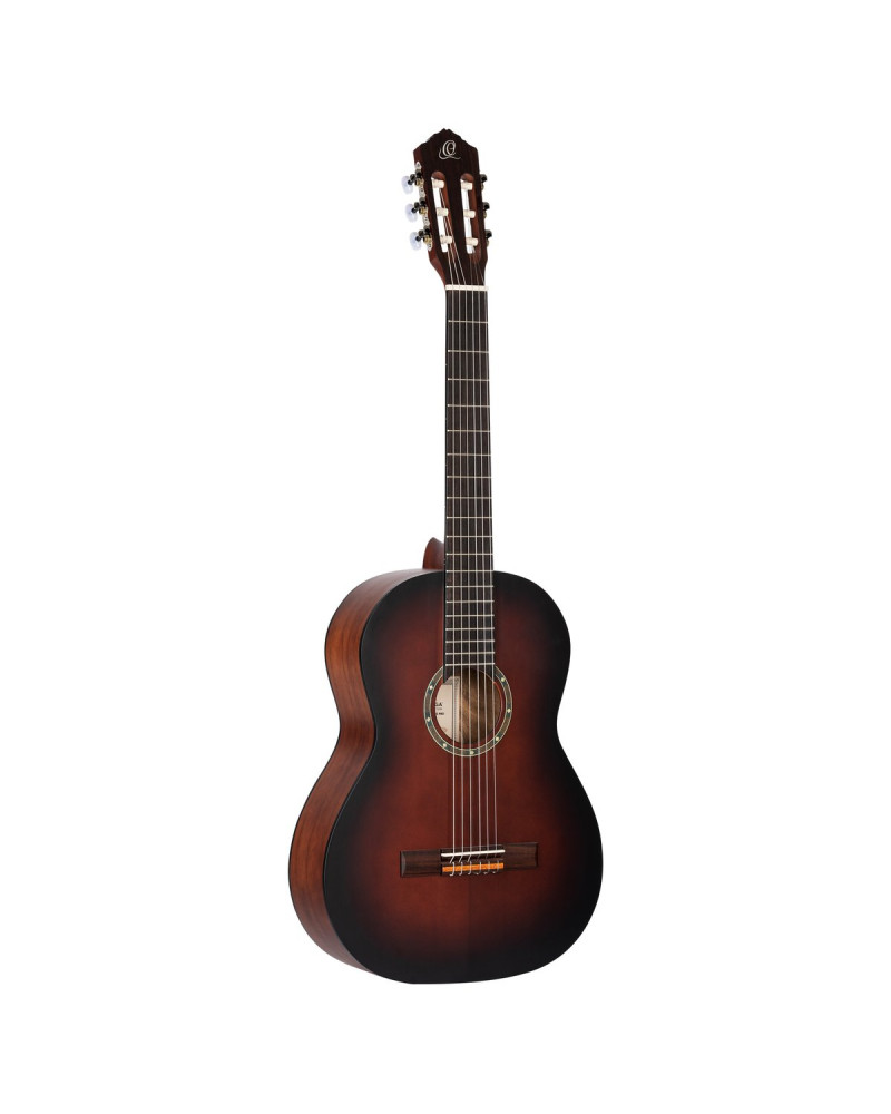 Ortega R55BFT Student Series Pro 4/4 Classical Guitar 6 String - Solid Spruce / Catalpa Bourbon Fade