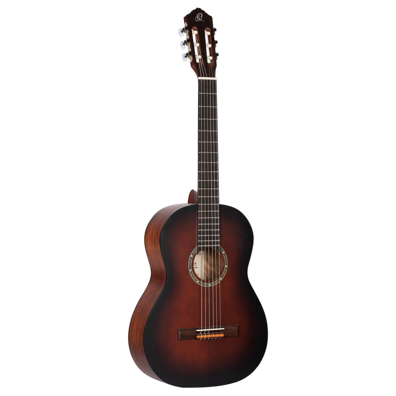 Ortega R55BFT Student Series Pro 4/4 Classical Guitar 6 String - Solid Spruce / Catalpa Bourbon Fade