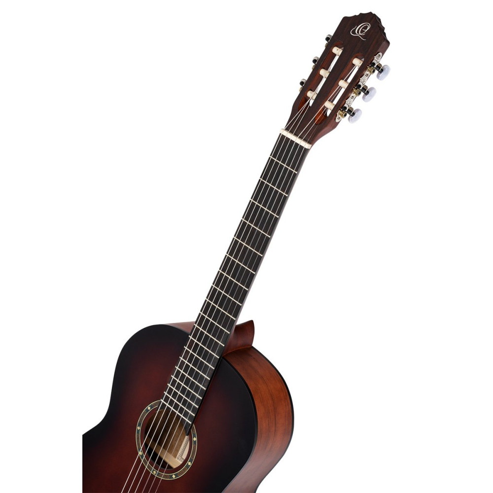 Ortega R55BFT Student Series Pro 4/4 Classical Guitar 6 String - Solid Spruce / Catalpa Bourbon Fade
