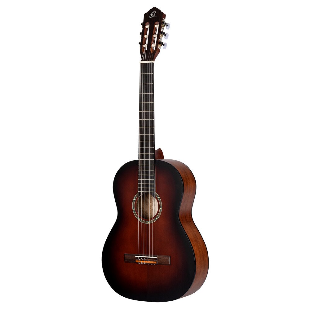 Ortega R55BFT Student Series Pro 4/4 Classical Guitar 6 String - Solid Spruce / Catalpa Bourbon Fade