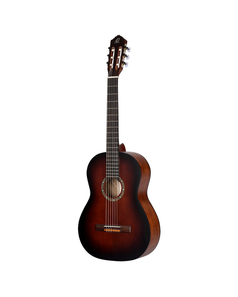 Ortega R55BFT Student Series Pro 4/4 Classical Guitar 6 String - Solid Spruce / Catalpa Bourbon Fade