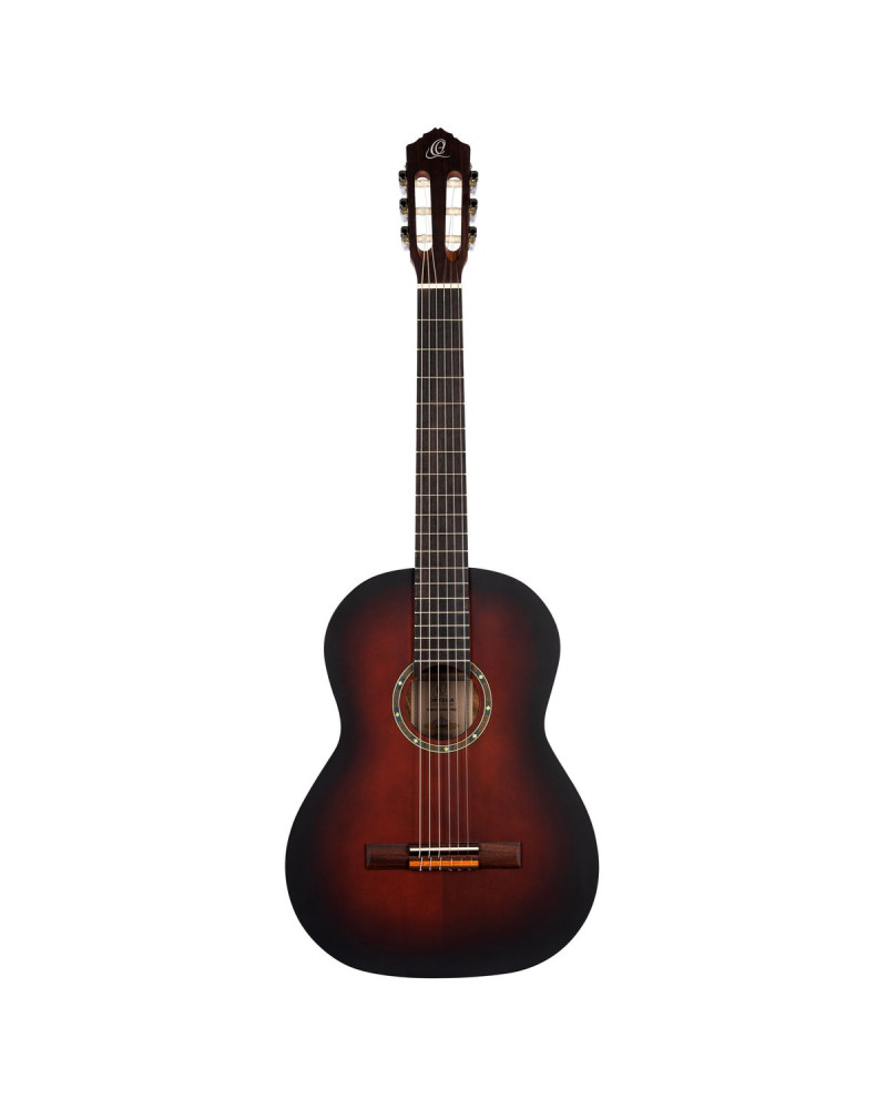 Ortega R55BFT Student Series Pro 4/4 Classical Guitar 6 String - Solid Spruce / Catalpa Bourbon Fade