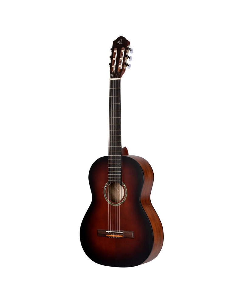 Ortega R55BFT Student Series Pro 4/4 Classical Guitar 6 String - Solid Spruce / Catalpa Bourbon Fade