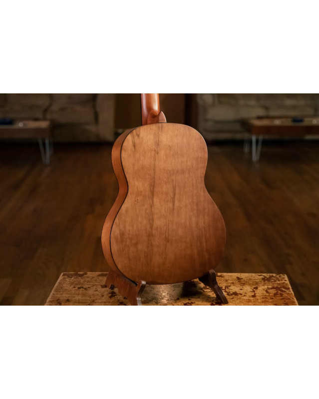 Ortega R55DLX Student Series Pro DeLuxe 4/4 Classical Guitar 6 String - Solid Spruce / Catalpa Natural