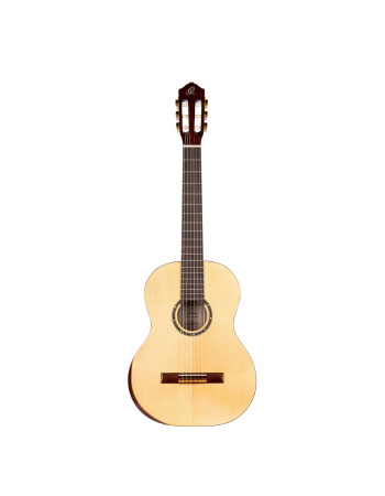 Ortega R55DLX Student Series Pro DeLuxe 4/4 Classical Guitar 6 String - Solid Spruce / Catalpa Natural