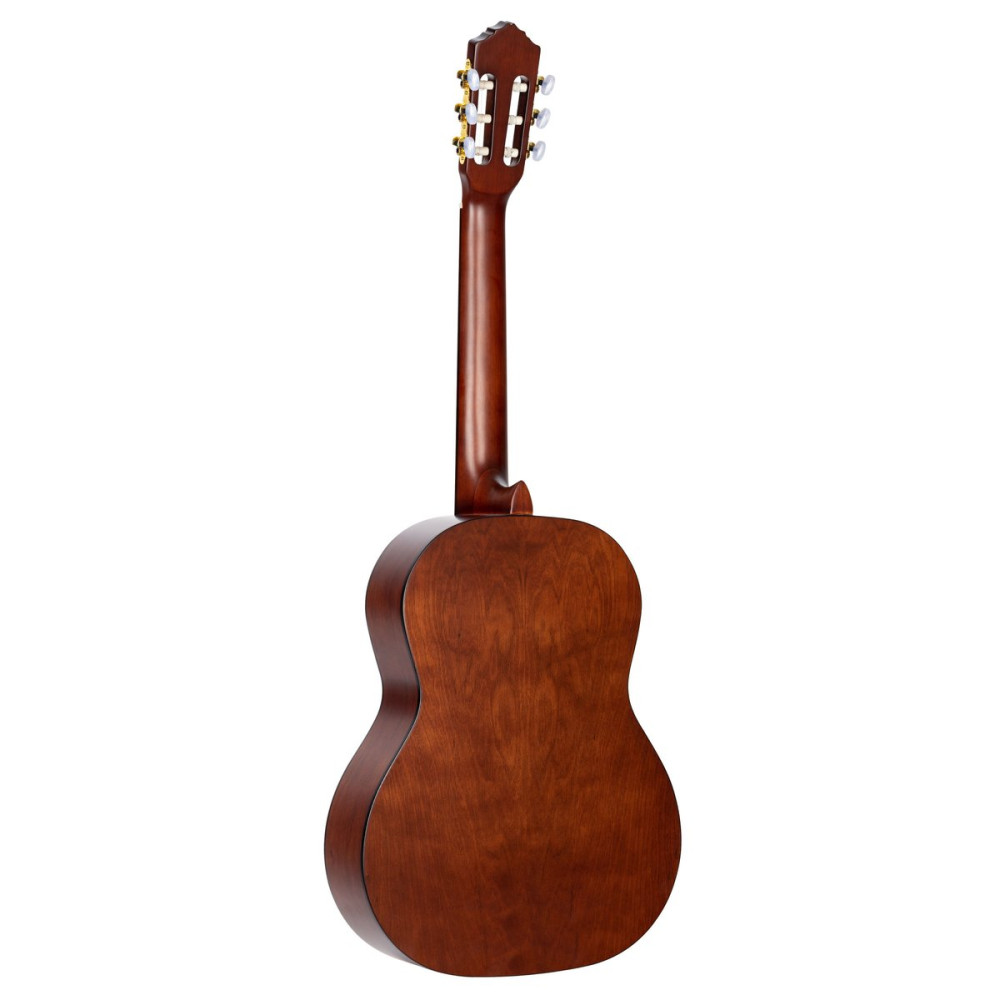 Ortega R55DLX Student Series Pro DeLuxe 4/4 Classical Guitar 6 String - Solid Spruce / Catalpa Natural