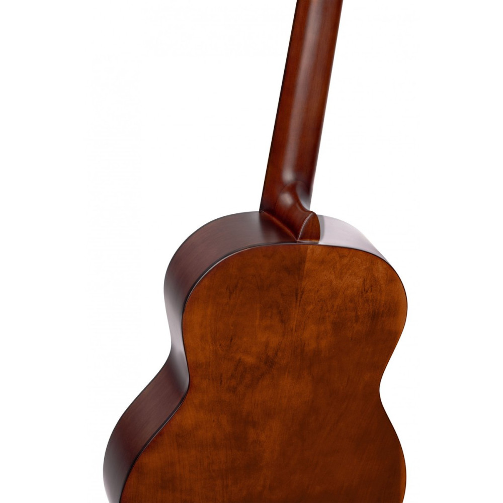 Ortega R55DLX Student Series Pro DeLuxe 4/4 Classical Guitar 6 String - Solid Spruce / Catalpa Natural