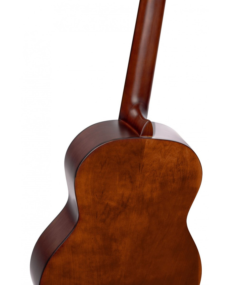 Ortega R55DLX Student Series Pro DeLuxe 4/4 Classical Guitar 6 String - Solid Spruce / Catalpa Natural