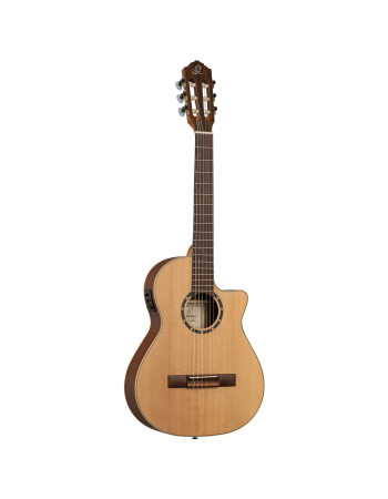 Ortega RCE125-3/4 Family Series 3/4 Nylon String Guitar 6-String - Natural + Gig Bag
