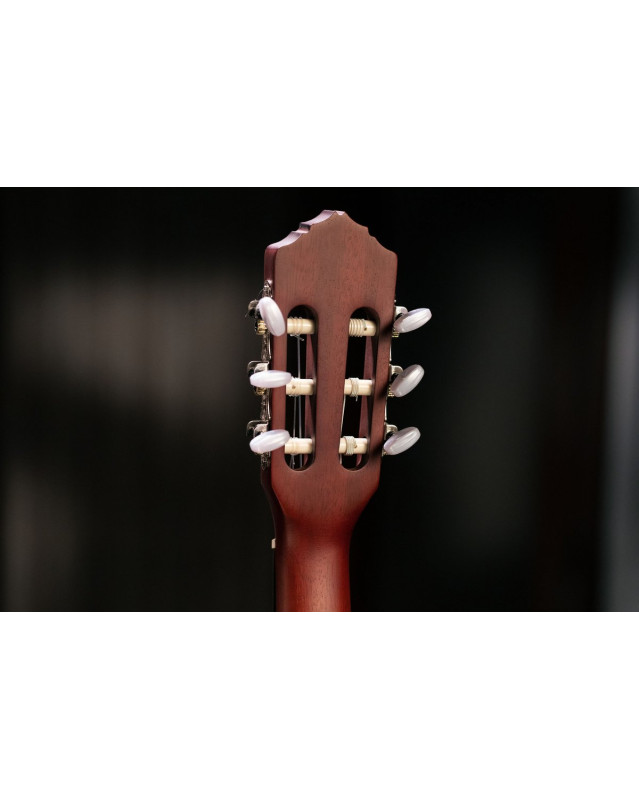 Ortega RCE125MMSN Family Series 4/4 Classical Slim Neck Guitar 6 String - Mahogany Natural + Gig Bag