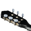 Ortega RCE125SBK-3/4 Family Series 3/4 Nylon String Guitar 6-String - Satin Black + Gig Bag