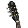 Ortega RCE125SBK-3/4 Family Series 3/4 Nylon String Guitar 6-String - Satin Black + Gig Bag