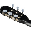 Ortega RCE125SBK-3/4 Family Series 3/4 Nylon String Guitar 6-String - Satin Black + Gig Bag