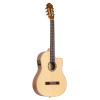 Ortega RCE125SN Family Series 4/4 Classical Slim Neck Guitar 6 String - Spruce / Mahogany Natural + Gig Bag
