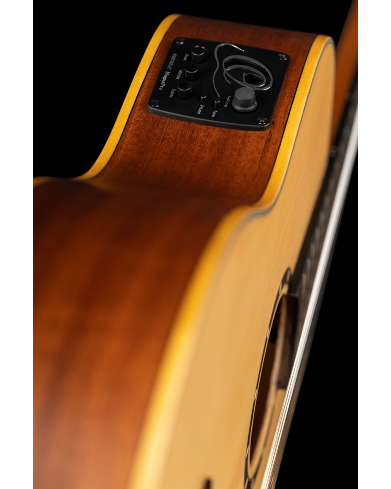 Ortega RCE125SN Family Series 4/4 Classical Slim Neck Guitar 6 String - Spruce / Mahogany Natural + Gig Bag