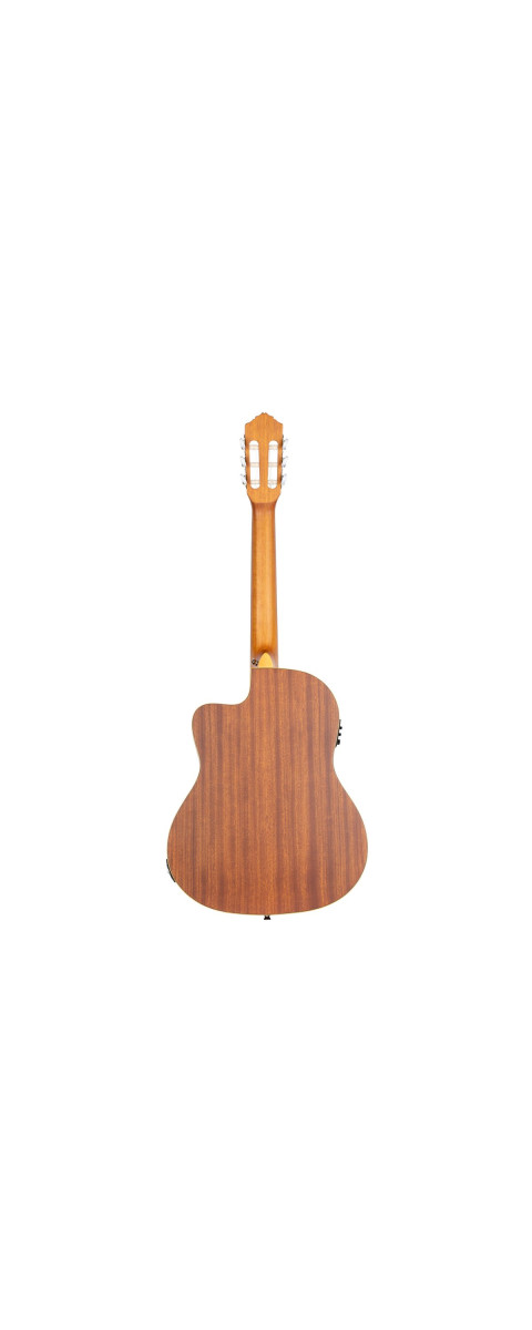 Ortega RCE125SN Family Series 4/4 Classical Slim Neck Guitar 6 String - Spruce / Mahogany Natural + Gig Bag