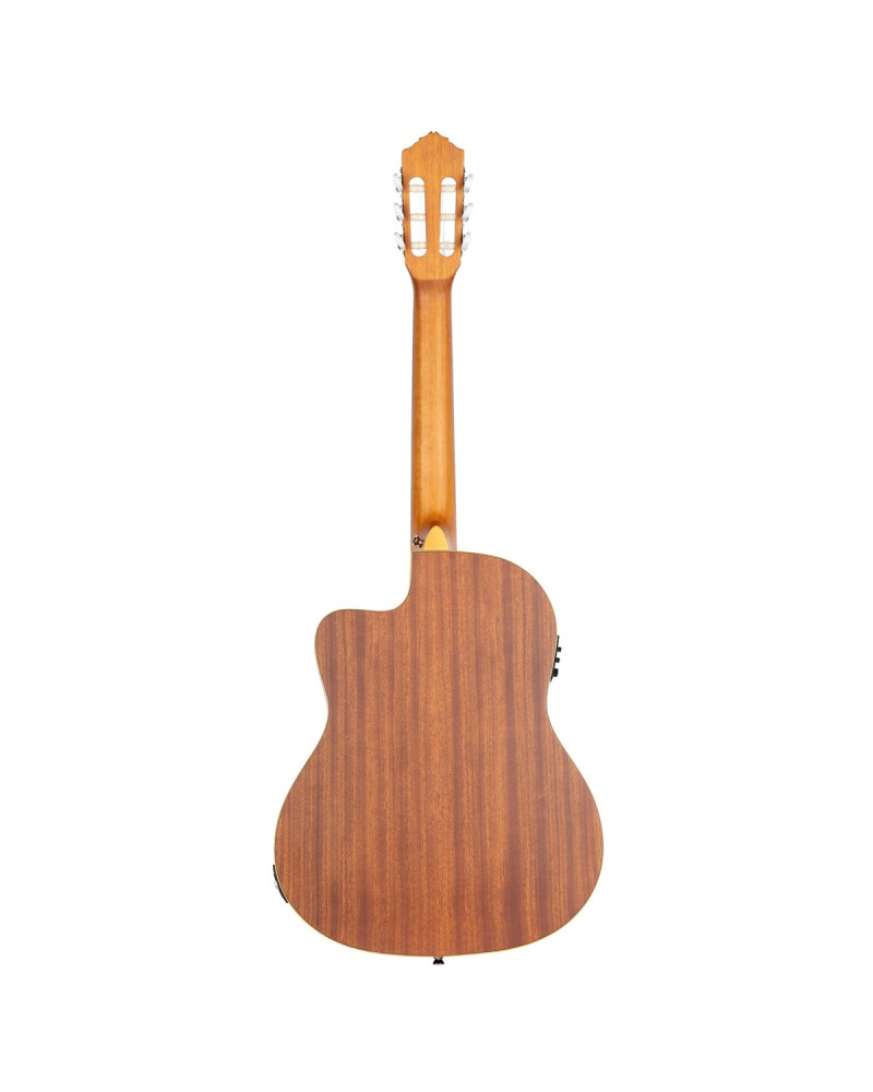Ortega RCE125SN Family Series 4/4 Classical Slim Neck Guitar 6 String - Spruce / Mahogany Natural + Gig Bag