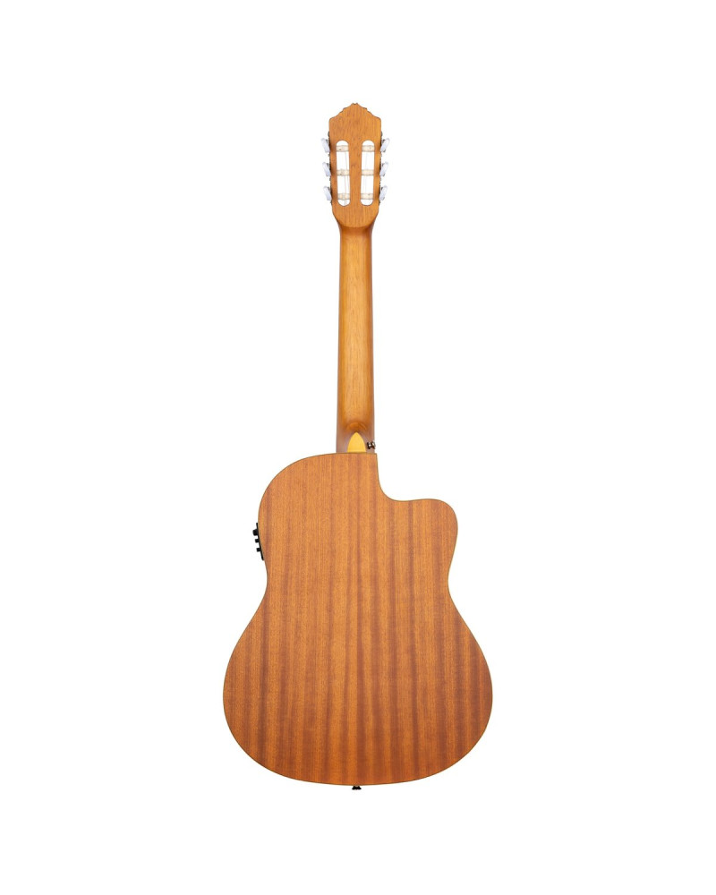 Ortega RCE125SN-L Family Series 4/4 Classical Slim Neck Guitar 6 String Lefty - Spruce / Mahogany Natural + Gig Bag