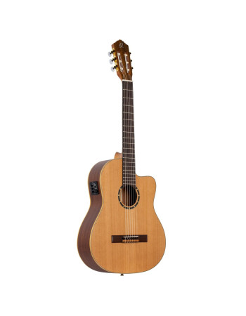 Ortega RCE131 Family Series Pro 4/4 Classical Guitar 6 String - Solid Cedar / Mahogany Natural + Gig Bag