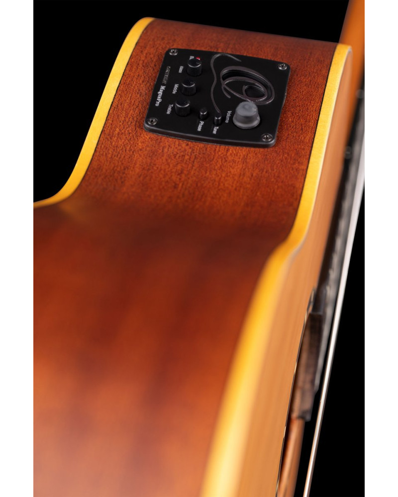 Ortega RCE131 Family Series Pro 4/4 Classical Guitar 6 String - Solid Cedar / Mahogany Natural + Gig Bag