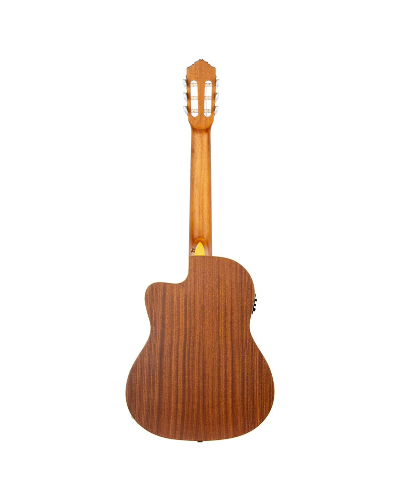 Ortega RCE131 Family Series Pro 4/4 Classical Guitar 6 String - Solid Cedar / Mahogany Natural + Gig Bag
