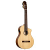 Ortega RCE133-7 Family Series Pro Classical Guitar 7 String - Solid Spruce / Sapele Natural + Gig Bag