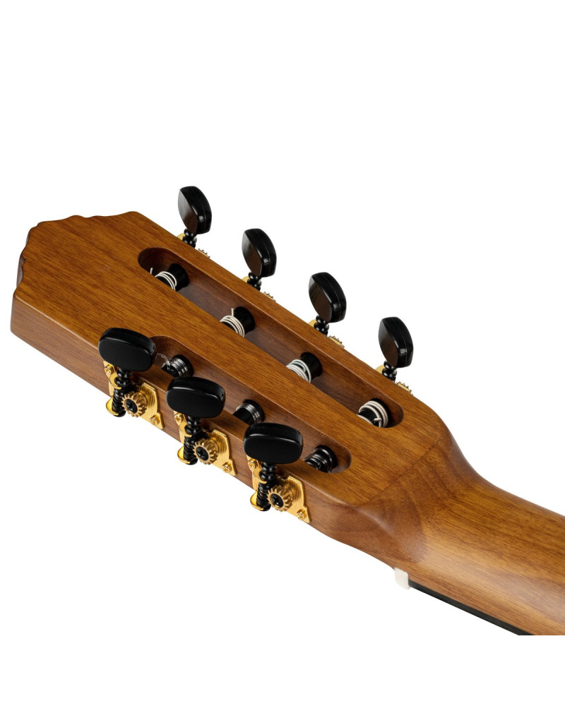 Ortega RCE133-7 Family Series Pro Classical Guitar 7 String - Solid Spruce / Sapele Natural + Gig Bag