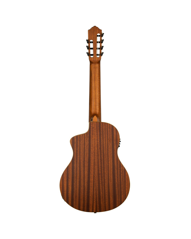Ortega RCE133-7 Family Series Pro Classical Guitar 7 String - Solid Spruce / Sapele Natural + Gig Bag