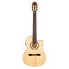 Ortega RCE138-T4 Performer Series 4/4 Thinline Classical Guitar 6-String - Natural + Gig Bag