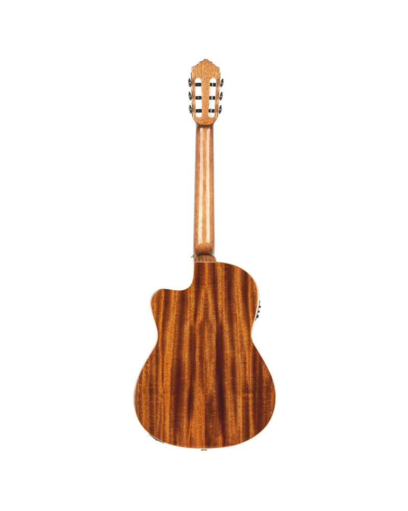 Ortega RCE138-T4 Performer Series 4/4 Thinline Classical Guitar 6-String - Natural + Gig Bag