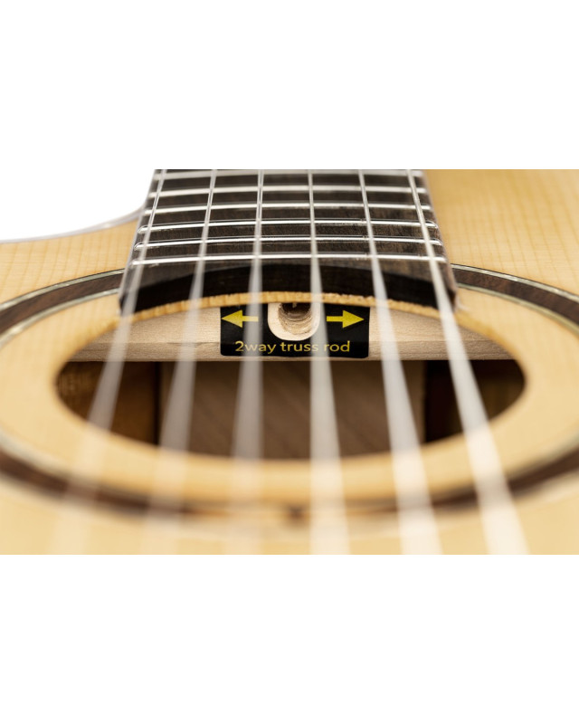 Ortega RCE138-T4-L Performer Series 4/4 Thinline Classical Guitar 6-String Lefty - Natural + Gig Bag