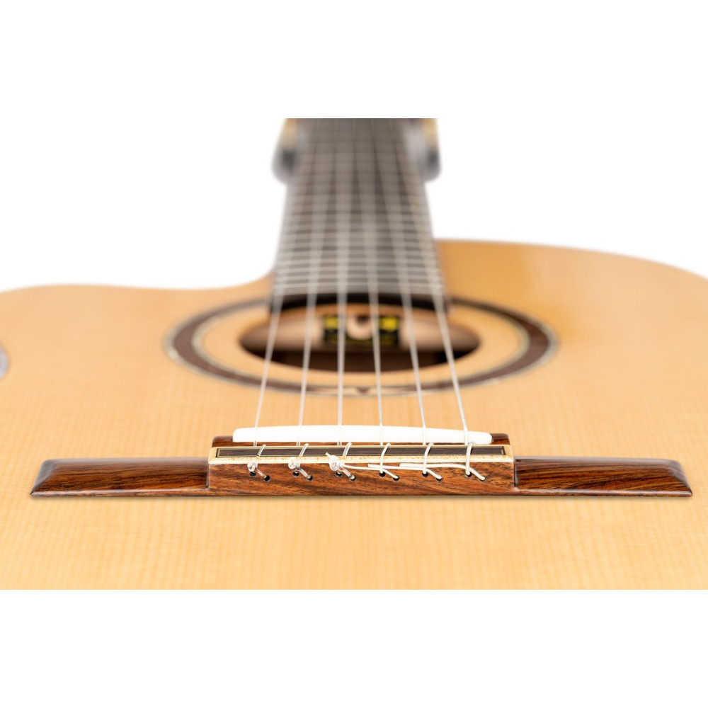Ortega RCE138-T4-L Performer Series 4/4 Thinline Classical Guitar 6-String Lefty - Natural + Gig Bag