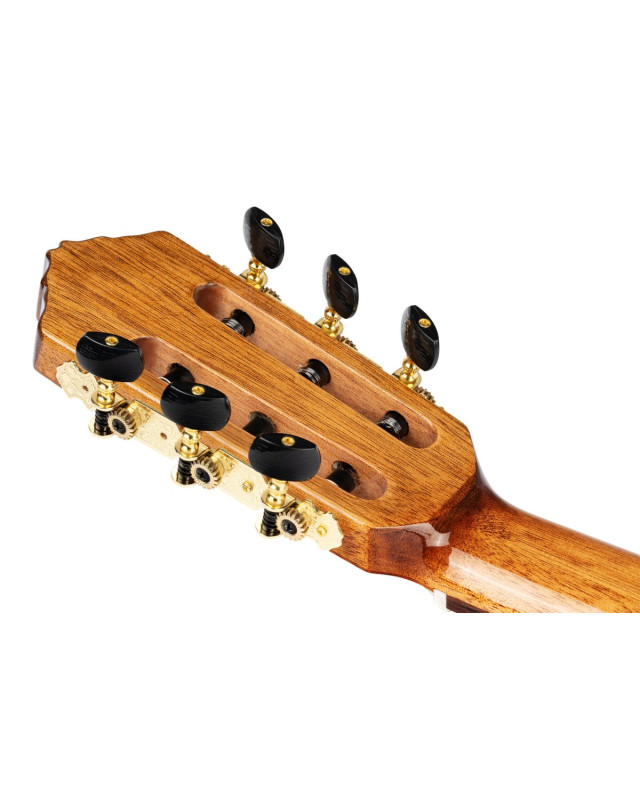 Ortega RCE138-T4-L Performer Series 4/4 Thinline Classical Guitar 6-String Lefty - Natural + Gig Bag