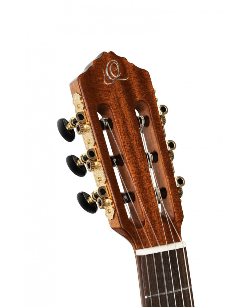 Ortega RCE138-T4-L Performer Series 4/4 Thinline Classical Guitar 6-String Lefty - Natural + Gig Bag