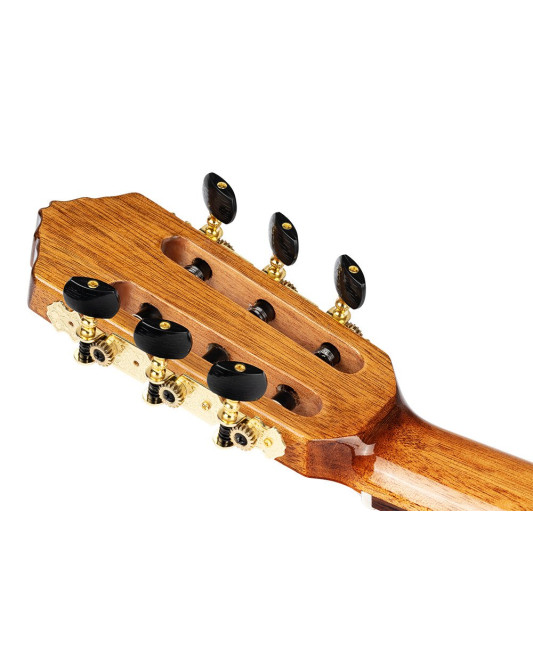 Ortega RCE138-T4-L Performer Series 4/4 Thinline Classical Guitar 6-String Lefty - Natural + Gig Bag