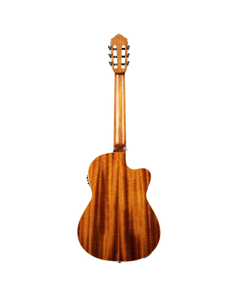 Ortega RCE138-T4-L Performer Series 4/4 Thinline Classical Guitar 6-String Lefty - Natural + Gig Bag