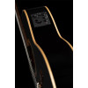 Ortega RCE138-T4BK-L Performer Series 4/4 Thinline Classical Guitar 6-String Lefty - Black + Gig Bag