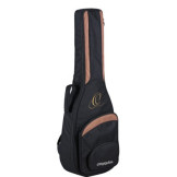 Ortega RCE138-T4BK-L Performer Series 4/4 Thinline Classical Guitar 6-String Lefty - Black + Gig Bag