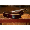 Ortega RCE138-T4STR Performer Series 4/4 Thinline Classical Guitar 6-String - Stained Red + Gig Bag