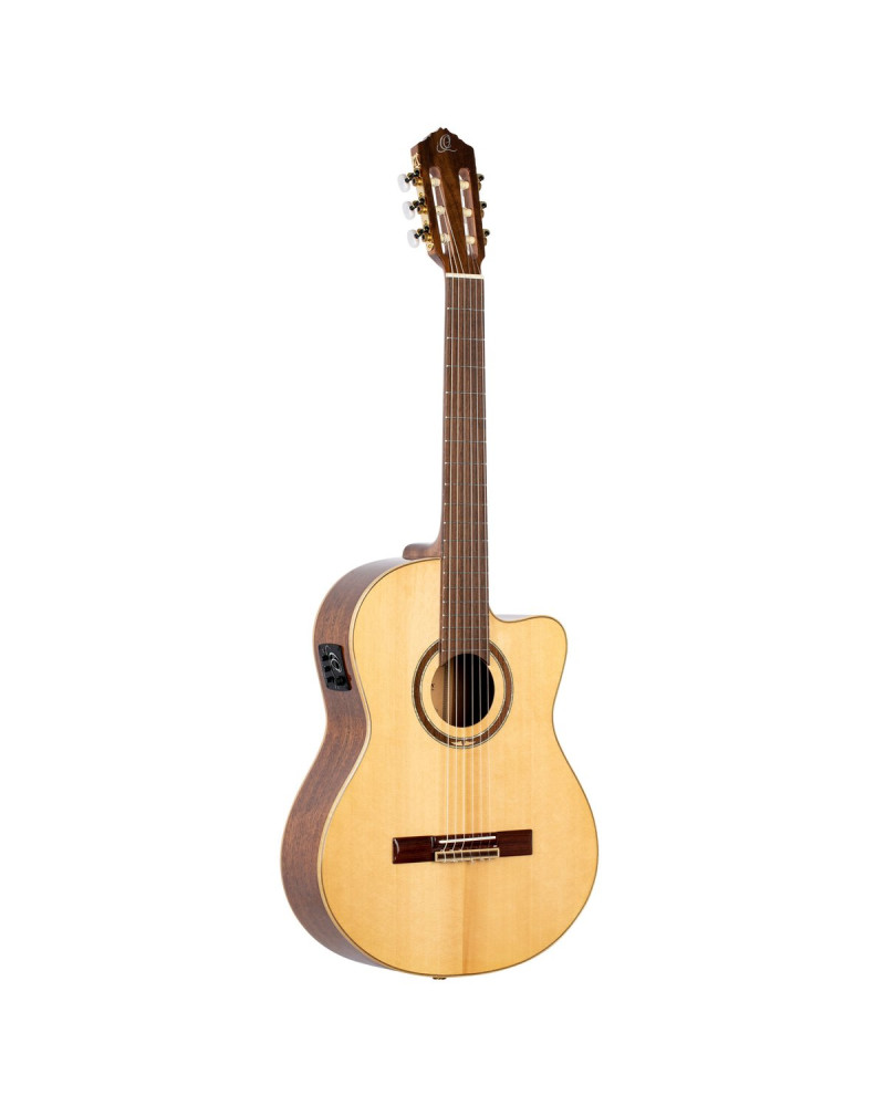 Ortega RCE138SN Performer Series 4/4 Classical Guitar 6-String - Natural + Gig Bag