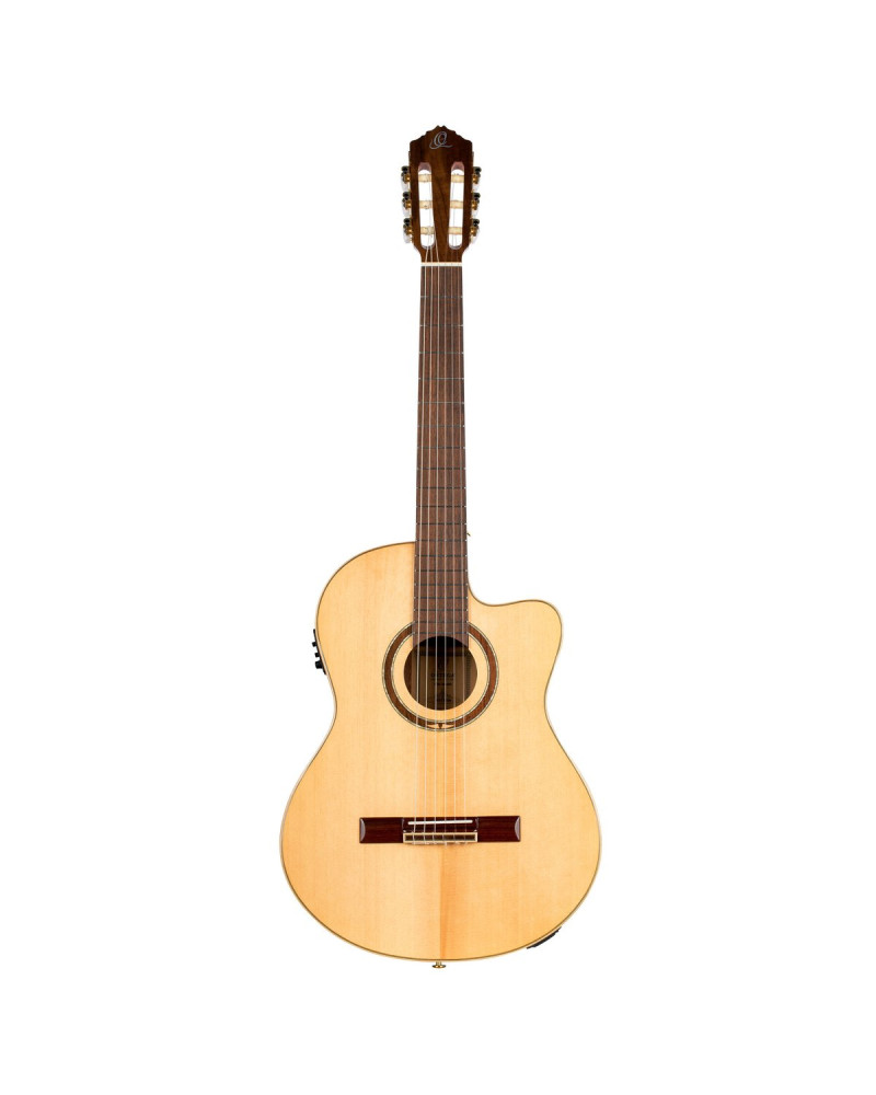 Ortega RCE138SN Performer Series 4/4 Classical Guitar 6-String - Natural + Gig Bag
