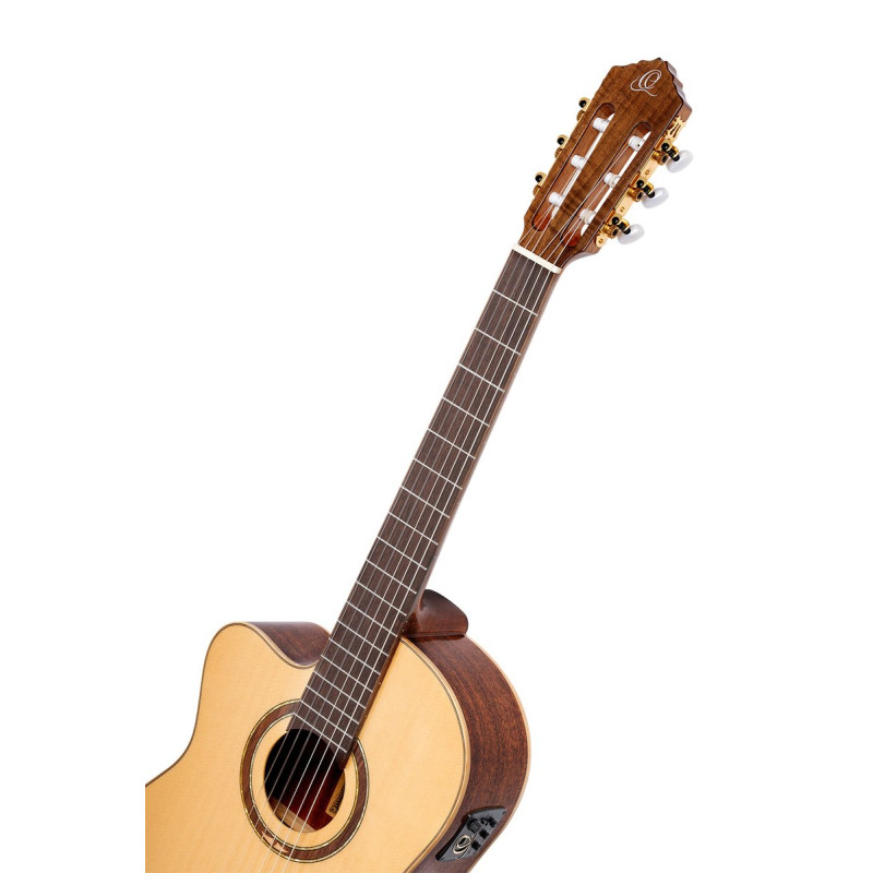 Ortega RCE138SN-L Performer Series 4/4 Classical Guitar 6-String Lefty - Natural + Gig Bag